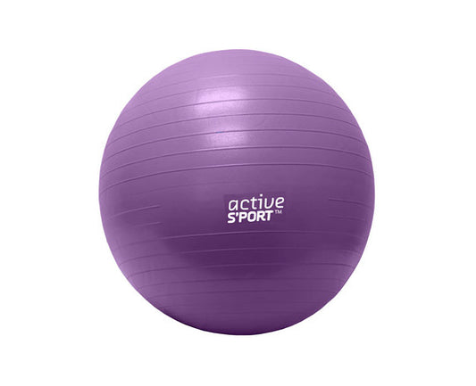 Active S'port Exercise Ball Kit 75cm - Plum