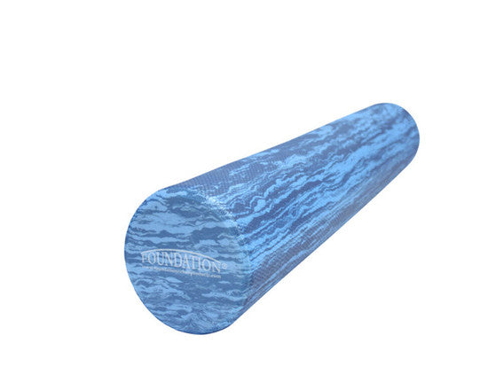 Premium Blue High Density Foam Rollers 36" x 6" Full Round