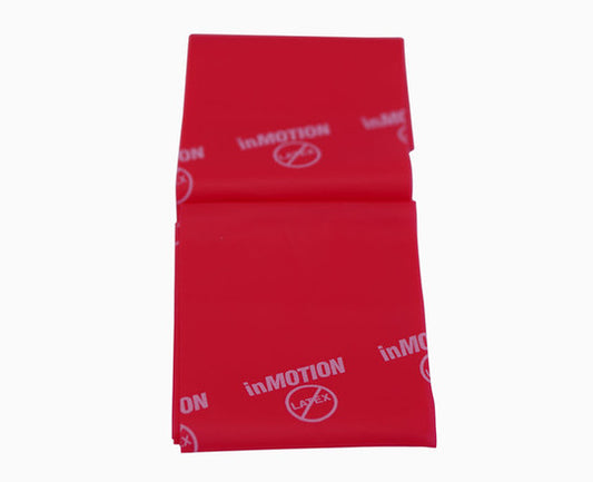 inMotion Latex-Free Exercise Band - Red 5' Precut