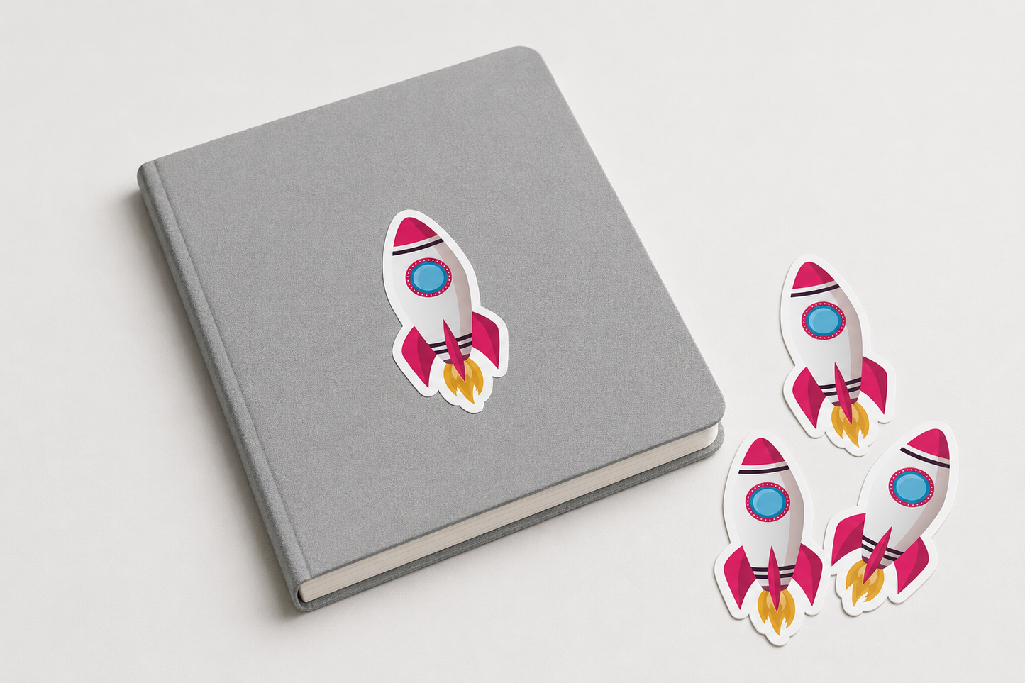 Vinyl Sticker - Rocketship