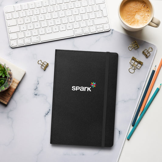 Spark Branded - Hardcover bound notebook