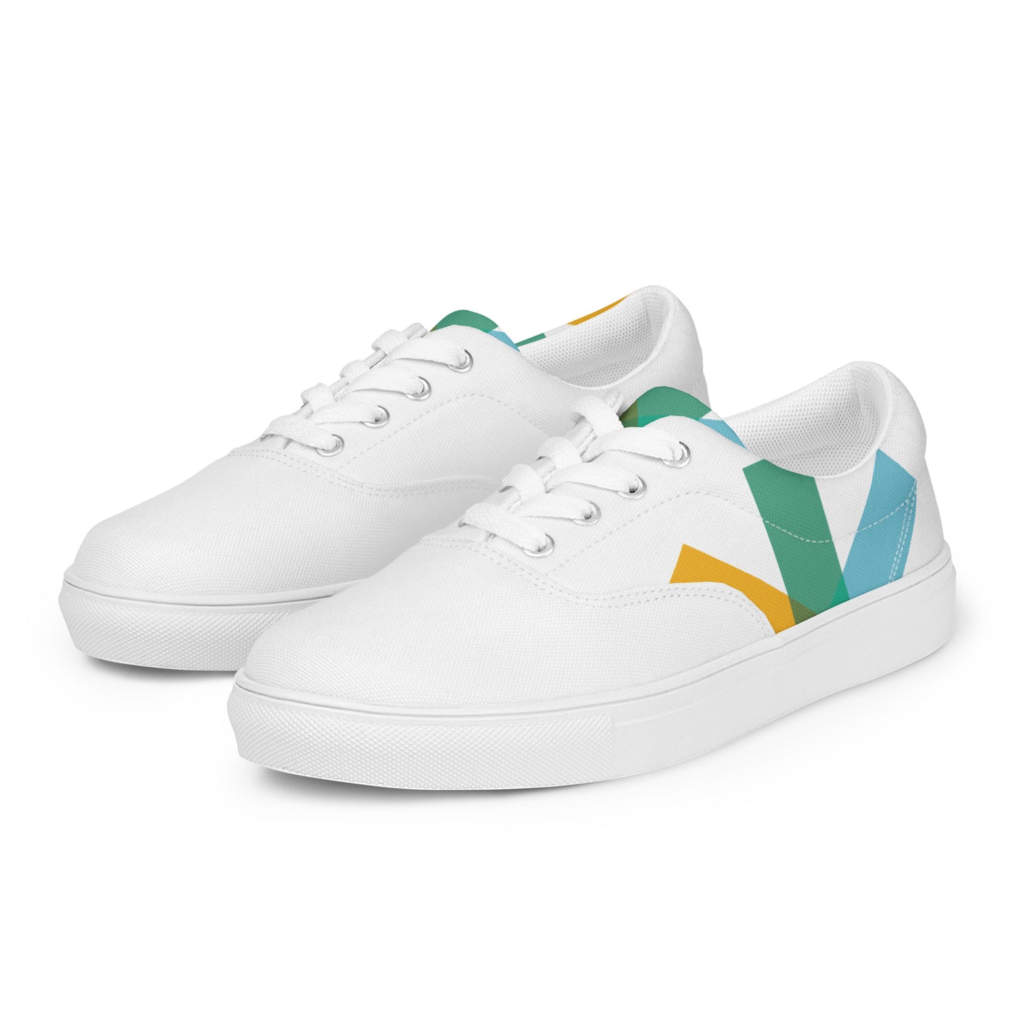 Women’s lace-up canvas shoes