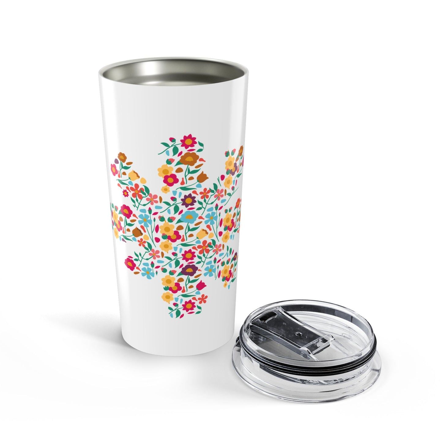 Specialty Insulated Travel Tumbler - White (20oz)