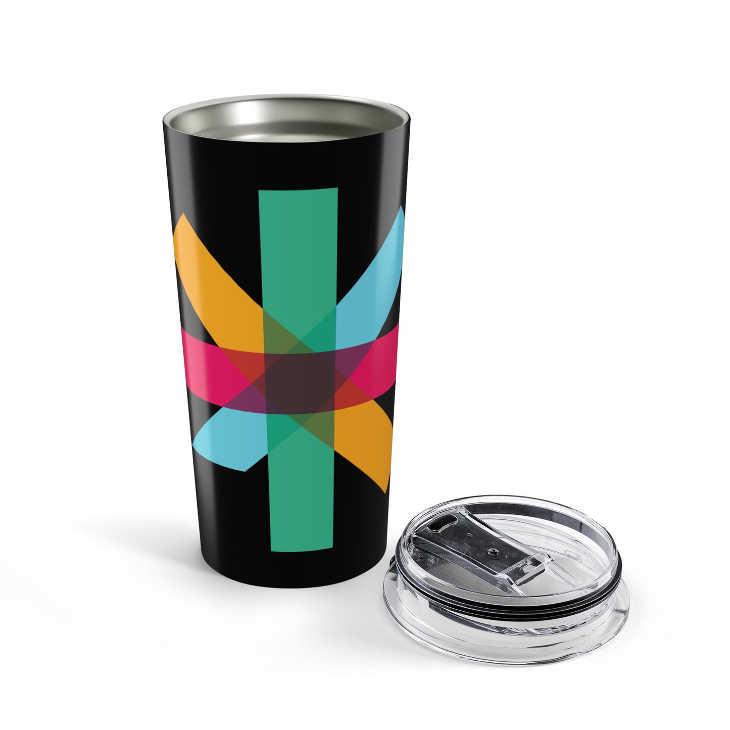 Insulated Travel Tumbler - Black (20oz)