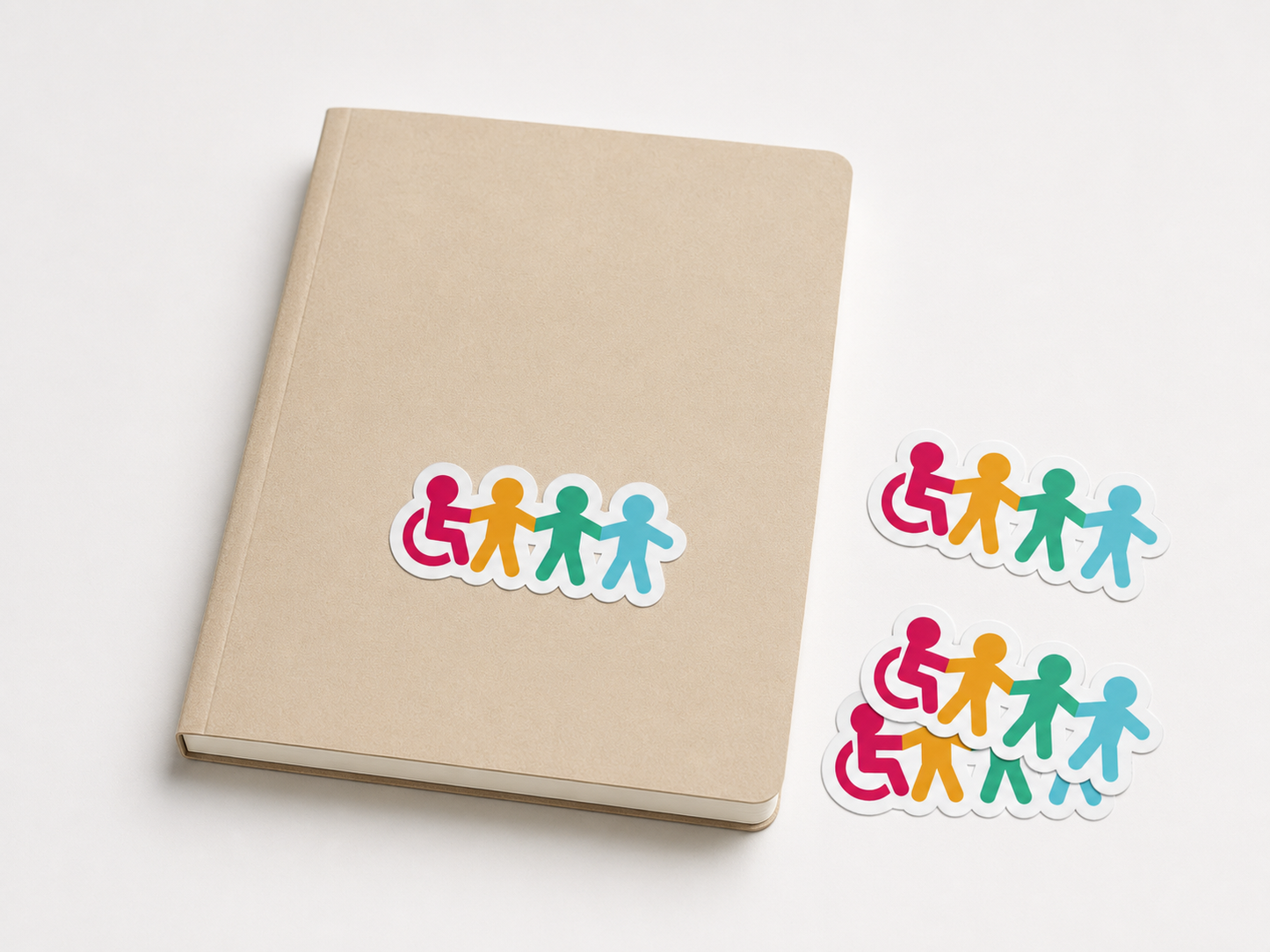 Vinyl Sticker - Paper People